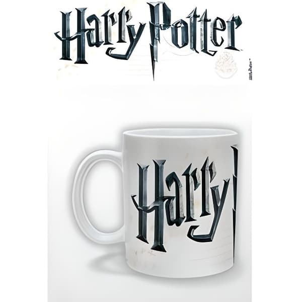 Mugg - Harry Potter - Logotyp - Keramik - 0,33L - Cylindrisk