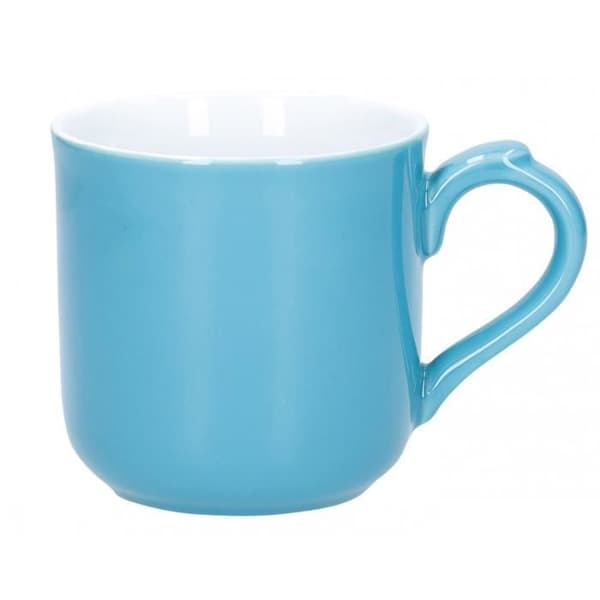 KitchenCraft mugg London Pottery 250 ml keramik ljusblå/vit
