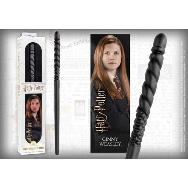Trollstav - Harry Potter - Ginny Weasley - 30 cm - Massivt trä - För barn