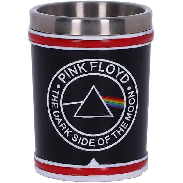 Nemesis Now Pink Floyd Darkside From The Moon Tour Shot Glass, Black, One Size