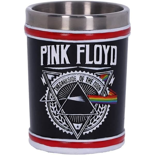 Nemesis Now Pink Floyd Darkside From The Moon Tour Shot Glass, Black, One Size