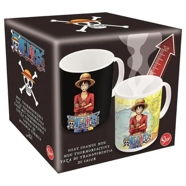 Mugg - One Piece - Luffy - 325 ml - Porcelan - Ej diskmaskinssäker