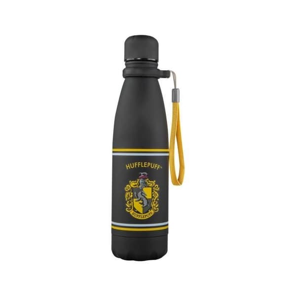 Metallflaska - CINEREPLICAS - Harry Potter - Hufflepuff - Vit - Metall - Vuxen