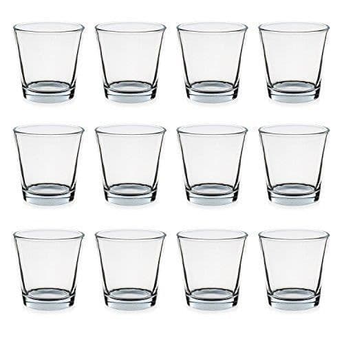 Pajoma 09565b Kandelabrar i trattform 7,5 x 5,5 x 7,5 cm, 12-pack