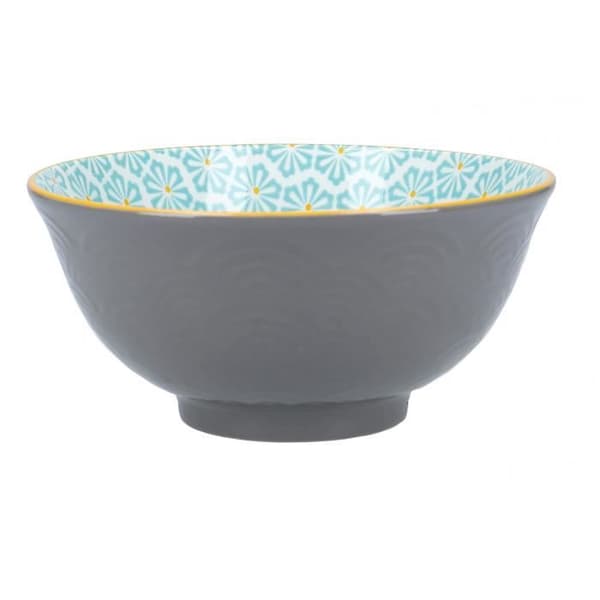 KitchenCraft bol Arc 15,7 x 7,5 cm grå keramik