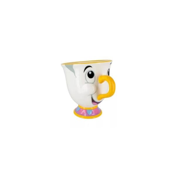 Mugg - Disney - Zip - Skönheten och odjuret - 320 ml - Vit