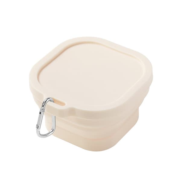 INF Sammenleggbar bolle - 750 ml stor sammenleggbar silikonreisebolle