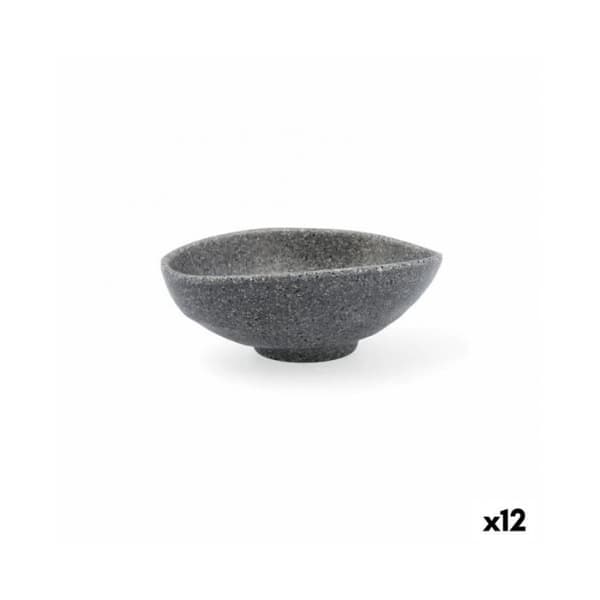 Skål Quid Lonja Grey Plast (17 x 14 x 6 cm) (Förpackning 12x)