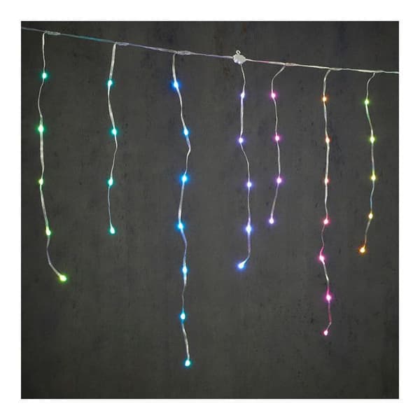 Iseffekt flerfärgad led-gardin