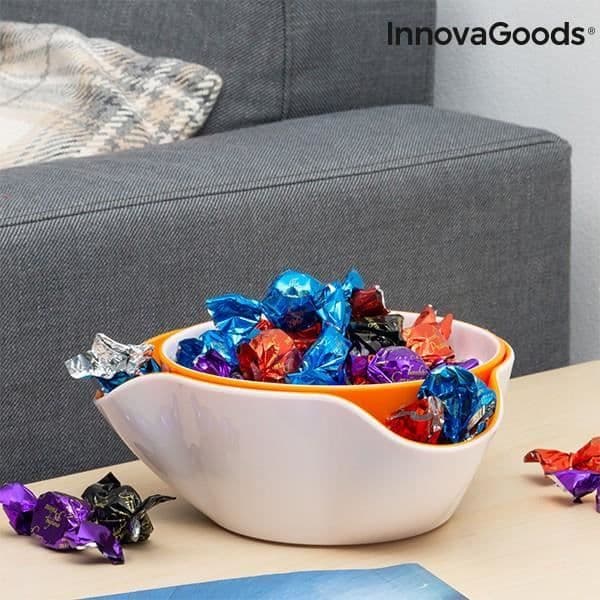 InnovaGoods 2-i-1 aperitifskålar (2 delar)