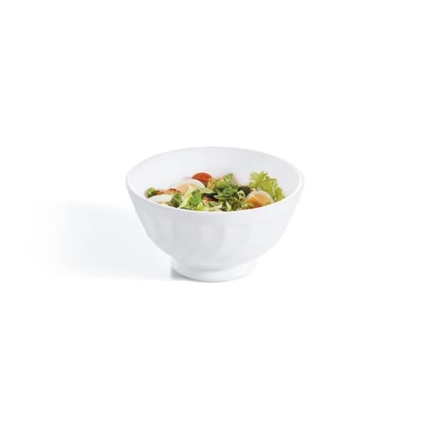 Luminarc Trianon frukostskål vitt glas (6 enheter)