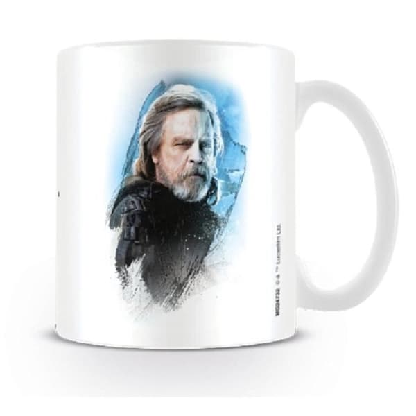 Star Wars The Last Jedi Mug - Drawn Luke Skywallker