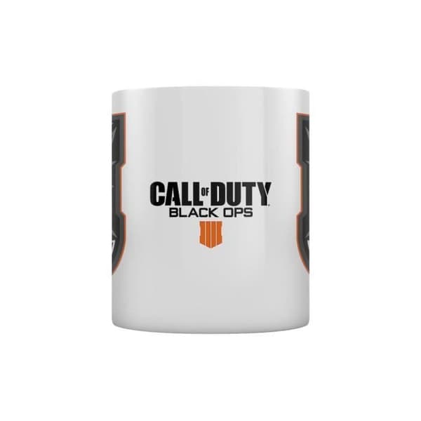 Call of Duty Tasse Black Ops 4 Logotyp vit