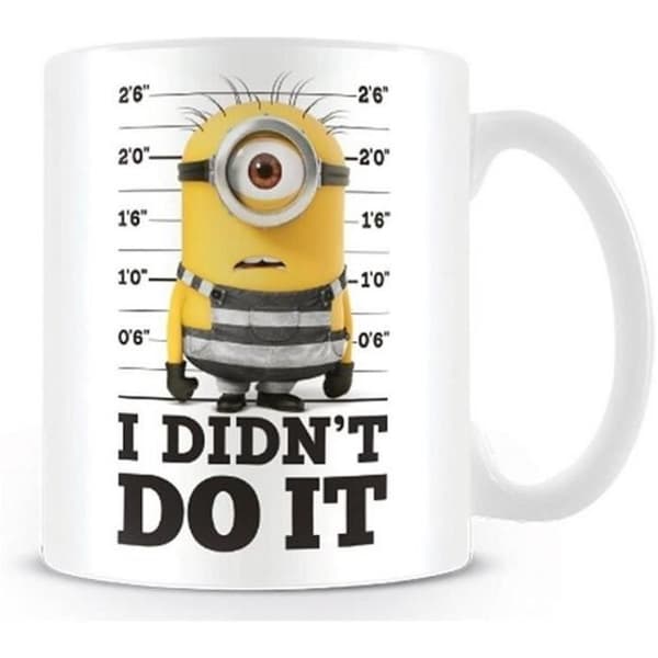 DESPICABLE ME 3 - Mugg - 300 ml - Jag gjorde det inte : P.Derive , ML