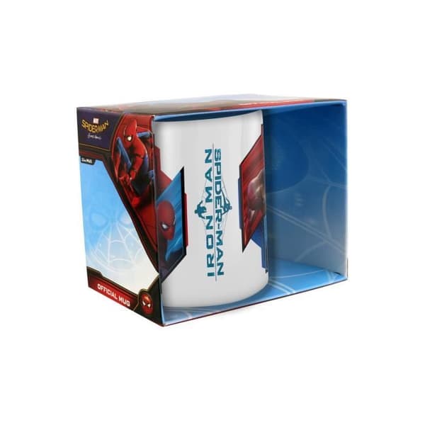 Spiderman Spider-Man Homecoming Duo vit boxad mugg