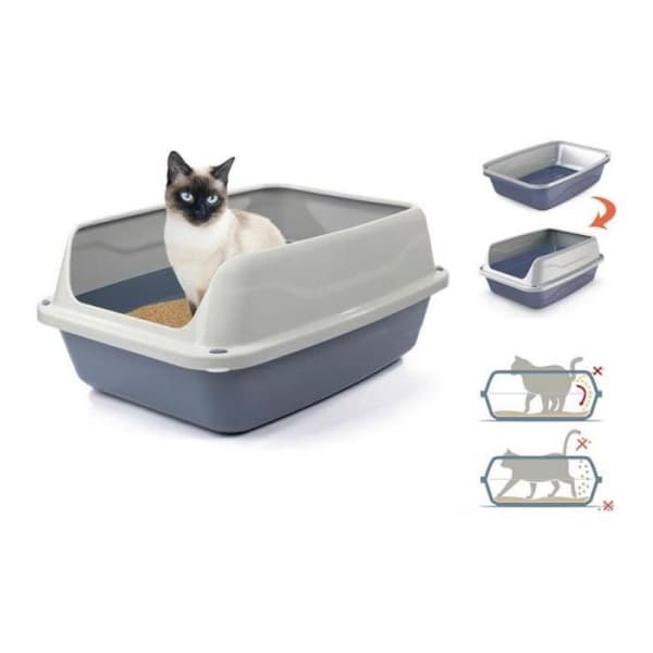Georplast Sonic kattsandlåda (56 x 40 x 24 cm)