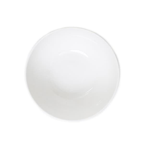 Skål | SYLIA | vit med prydnad | 15 cm | 844039