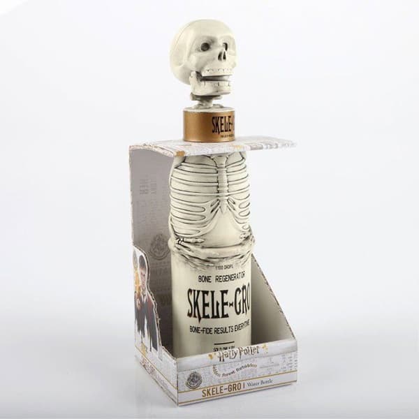 Metallflaska - HARRY POTTER - Poussos (Skele Gro) - 330ml - Cylindrisk - Barn