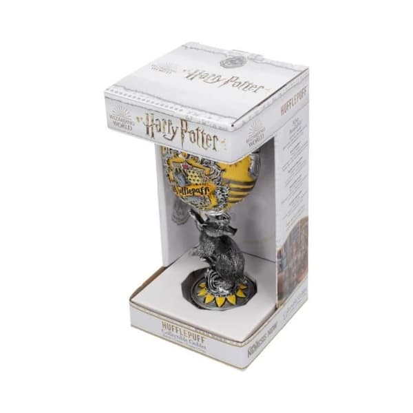 Bägare - Harry Potter - Hufflepuff - Handskulpterad - Högkvalitativt harts - Samlare