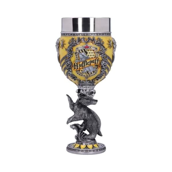 Bägare - Harry Potter - Hufflepuff - Handskulpterad - Högkvalitativt harts - Samlare