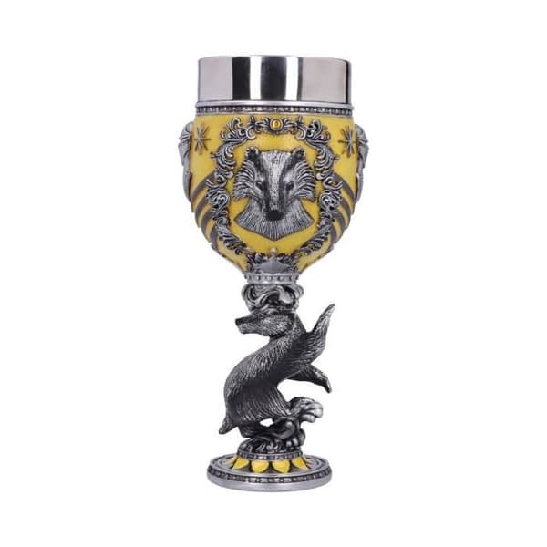 Bägare - Harry Potter - Hufflepuff - Handskulpterad - Högkvalitativt harts - Samlare