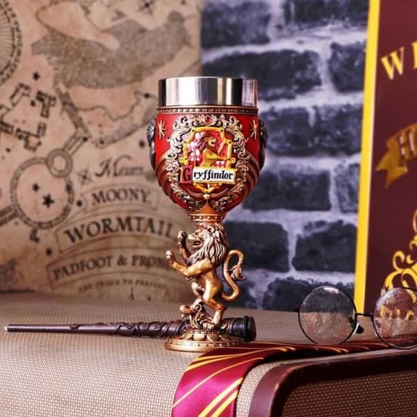 Bägare - Harry Potter - Gryffindor - Handskulpterad - Harts - Röd