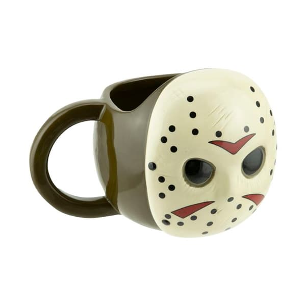 Jason 3D Mask från fredagen den 13:e Mug