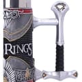 Miniatyrbild 3 av 4: Mugg - Sagan om ringen - Aragorn King Elessar - Svart - 15,5 cm - Cylindrisk