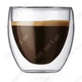 Miniatyrbild 1 av 4: TD® Set med 8 glas kaffe/espresso/espressokopp -80ml , dubbelvägg kaffeservis/koppar, original espressokopp.