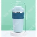 Miniatyrbild 4 av 4: TD® kaffemugg Handhållen vakuumkolv i rostfritt stål Dubbel dryckesvakuumflaska Fashionabla kreativa vattenkopp Si halmkopp