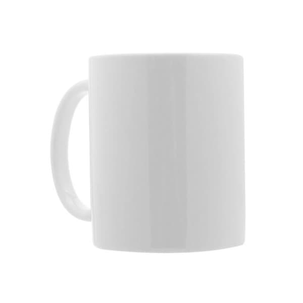Fuck Mug 3D-mugg Rolig Creative Finger Surprise Medaljong längst ner på keramisk mugg Handtag 9x8,8 cm vit