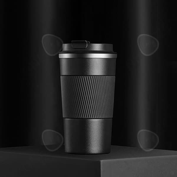 CONFO® Kaffemugg, isolerad kolv, kylmugg, rostfritt stål, bärbar, praktisk, kreativ, halkfri för bil, Fars dag