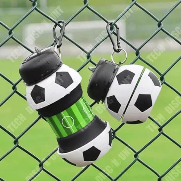 TD® Utomhussport vattenflaska hushålls silikon hopfällbar kopp kreativ student bärbar vattenkopp anti-fall läckagesäker barn
