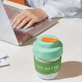 Miniatyrbild 3 av 4: TD® Kaffemugg keramiskt foder i rostfritt stål termos bärbar vattenkopp kontorskafé hygienisk och ren japansk stil