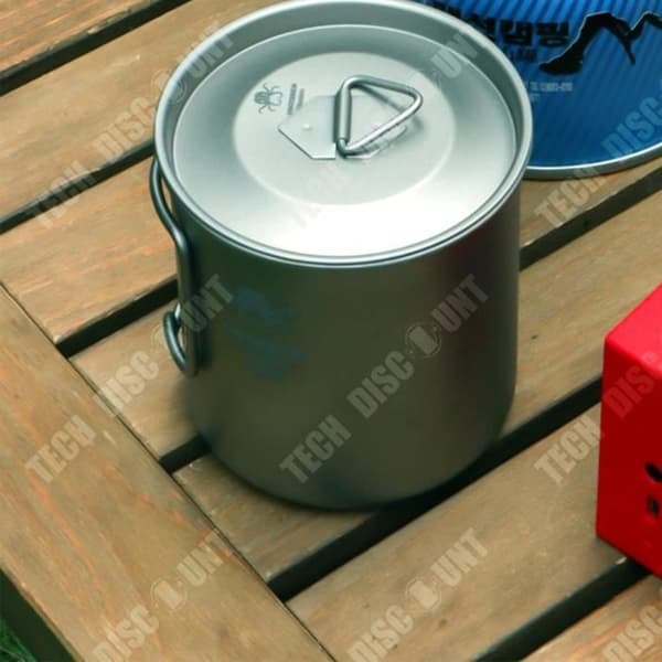 TD® Pure Titanium Outdoor Water Cup Camping Picnic Portable Mountaineering Cup Camping Sports Cup Varumärke Drinking Cup 420ml
