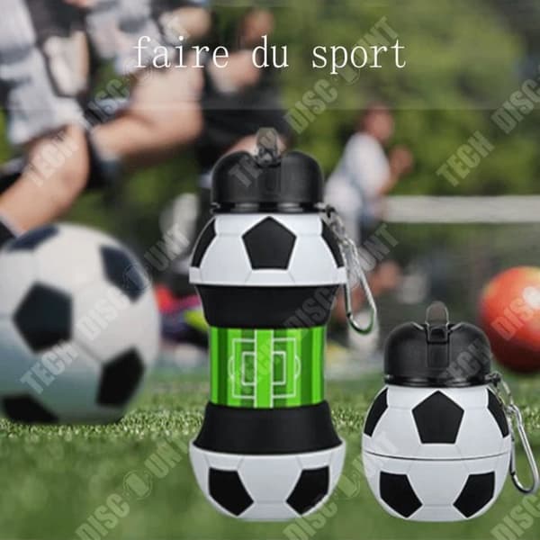 TD® Utomhussport vattenflaska hushålls silikon hopfällbar kopp kreativ student portabel anti-fall och läckagesäker vattenkopp