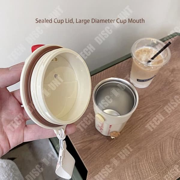 TD® 316 termosmugg i rostfritt stål kaffe medföljande mugg prisvärd vattenkopp bärbar present vattenkopp