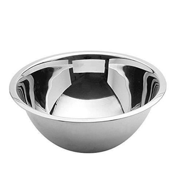 Weis 23322 köksskål, rostfritt stål, silver, 22 x 22 x 8 cm 23322