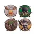 Miniatyrbild 1 av 4: Cinereplicas - One Piece - Pack 4 coasters Karaktärer 2
