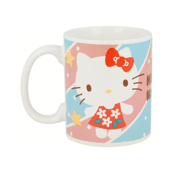 Stor - Hello Kitty - Mugg Söt Hello Kitty Röda Klänning 325 ml