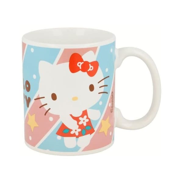 Stor - Hello Kitty - Mugg Söt Hello Kitty Röda Klänning 325 ml