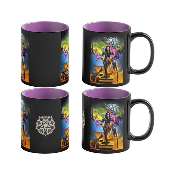 Bra byte - The Witcher III: Wild Hunt - Mug med termisk effekt Game Art Chronicles Yennefer inspirerad av Salvador Dali 450 ml