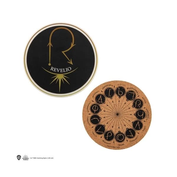 Cinereplicas - Harry Potter - Paket med 4 underlägg för besvärjelser och charmer