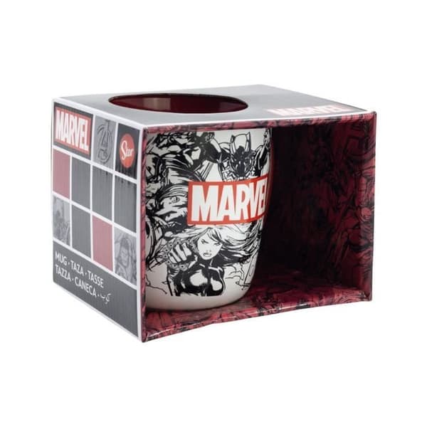 Mugg - Stor - Marvel - Collage - 380 ml - Porslin - Diskmaskinssäker