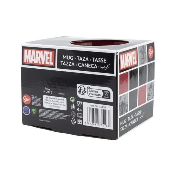 Mugg - Stor - Marvel - Collage - 380 ml - Porslin - Diskmaskinssäker