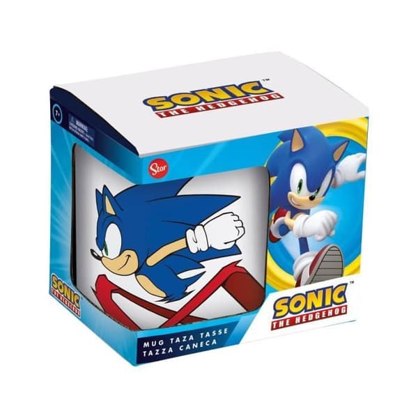 Stor - Sonic The Hedgehog - Mugg Sonic Rullande 325 ml