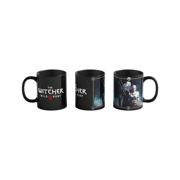 Bra Byten - The Witcher III: Wild Hunt - Mug med termisk effekt Geralt & Ciri 480 ml