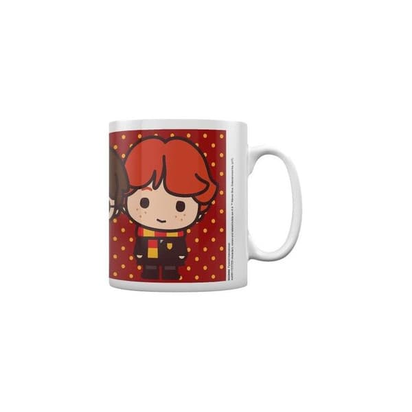Mugg - P.Derive - Harry Potter - 300 ml - Kawaii - Röd - Rund