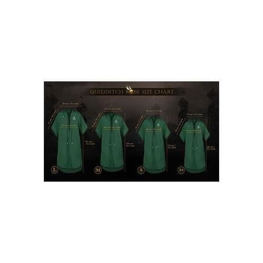 Personliggjord Quidditch Cloak Slytherin - Harry Potter - 12-10703-c