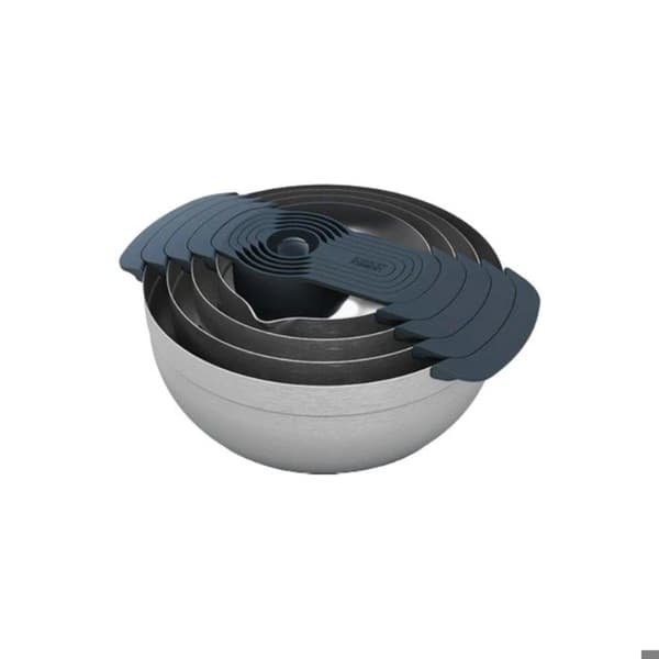 JOSEPH JOSEPH Nest 9 Plus Set av förberedelsebowl i rostfritt stål